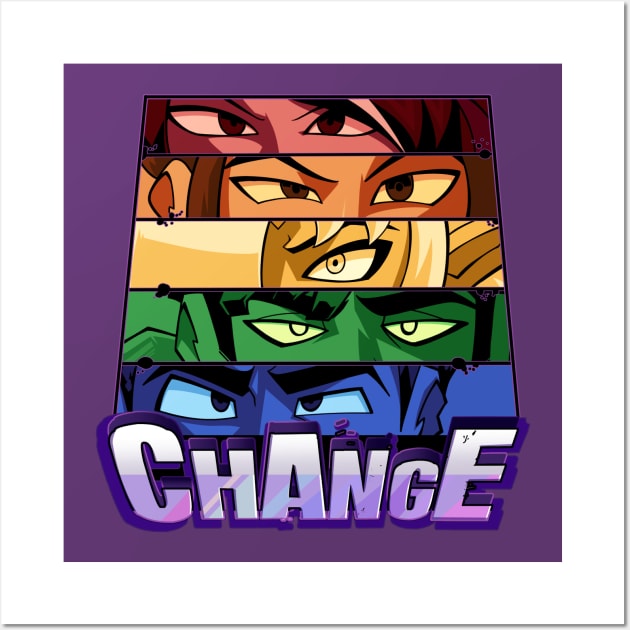 Changers Pride Wall Art by NoxiMation